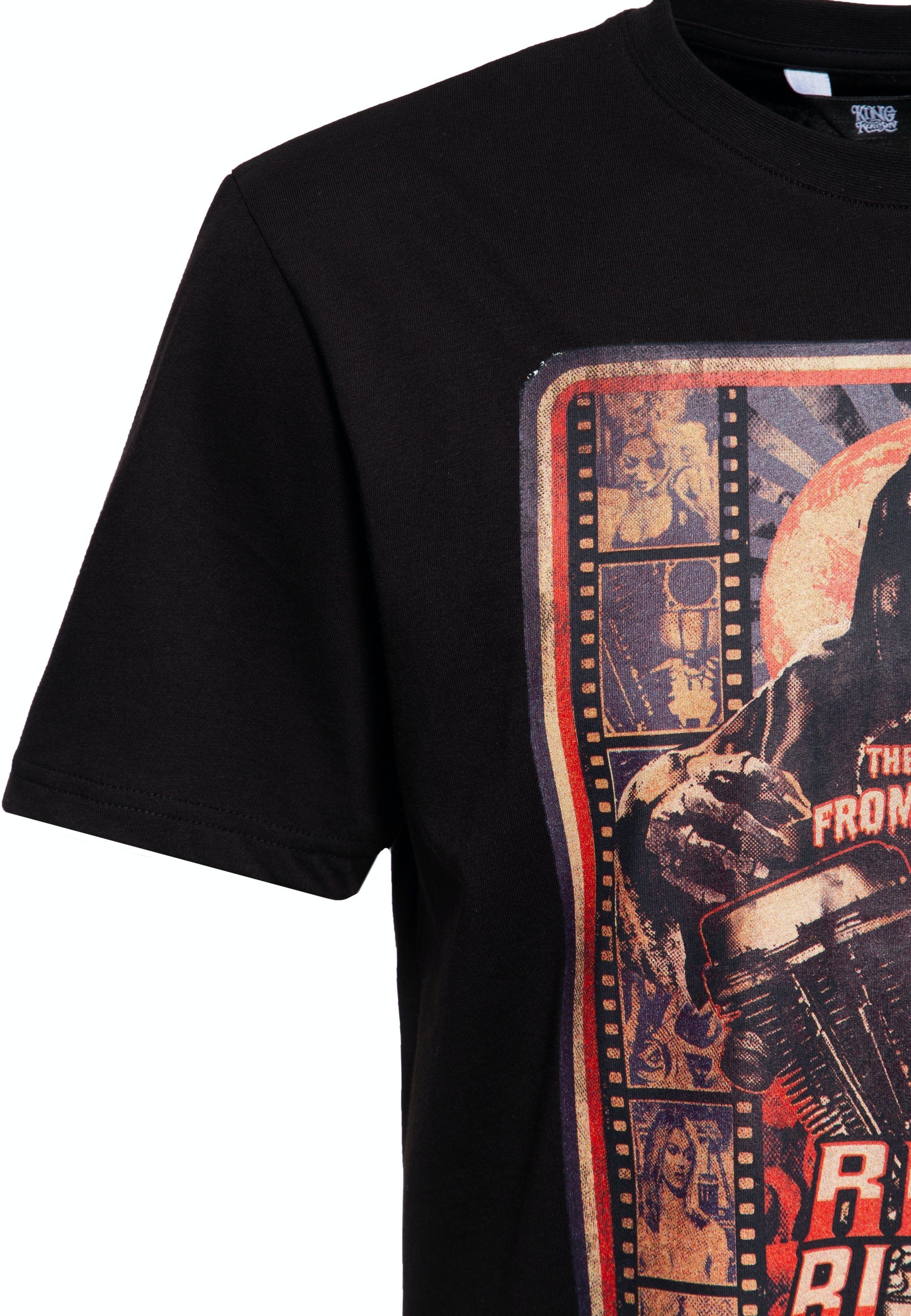 KingKerosin Print-Shirt Raw & Bloody (1-tlg) Lucki Maurer Special Edition