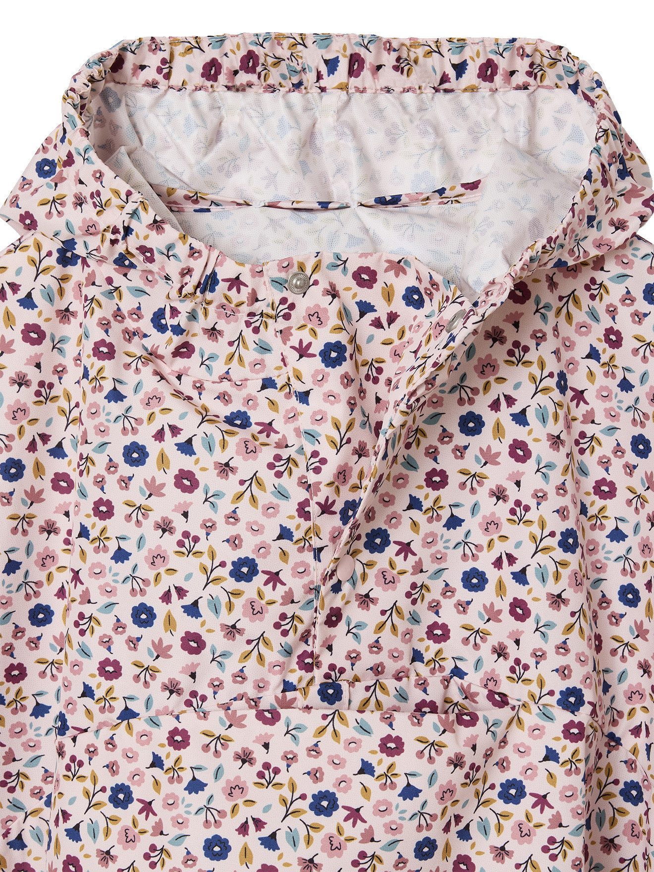 vertbaudet Krawatte Mädchen Regencape LILIBETH, geblümt