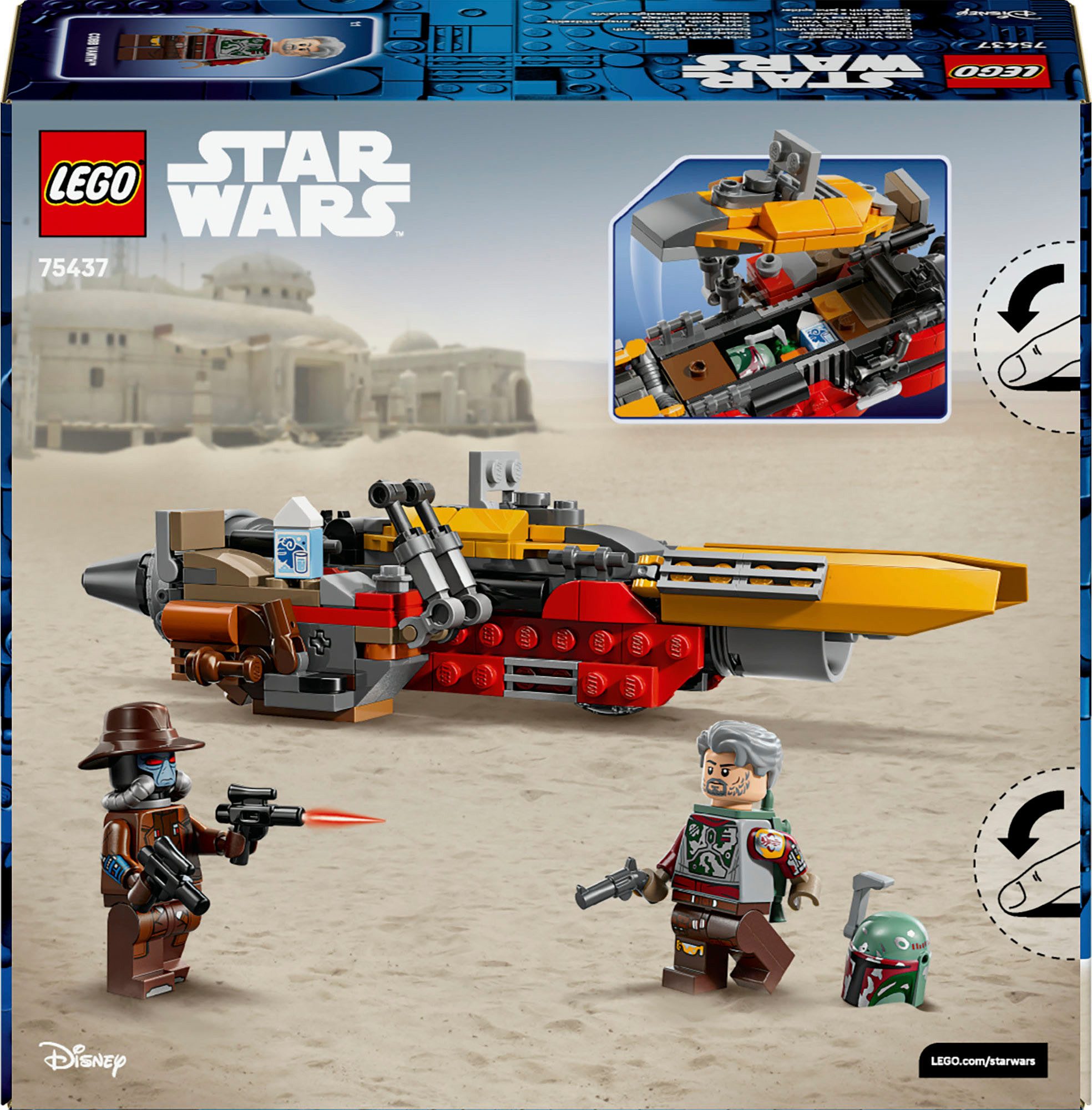 LEGO® Cobb Vanths Speeder (75437), LEGO Star Wars Konstruktionsspielsteine, günstig online kaufen