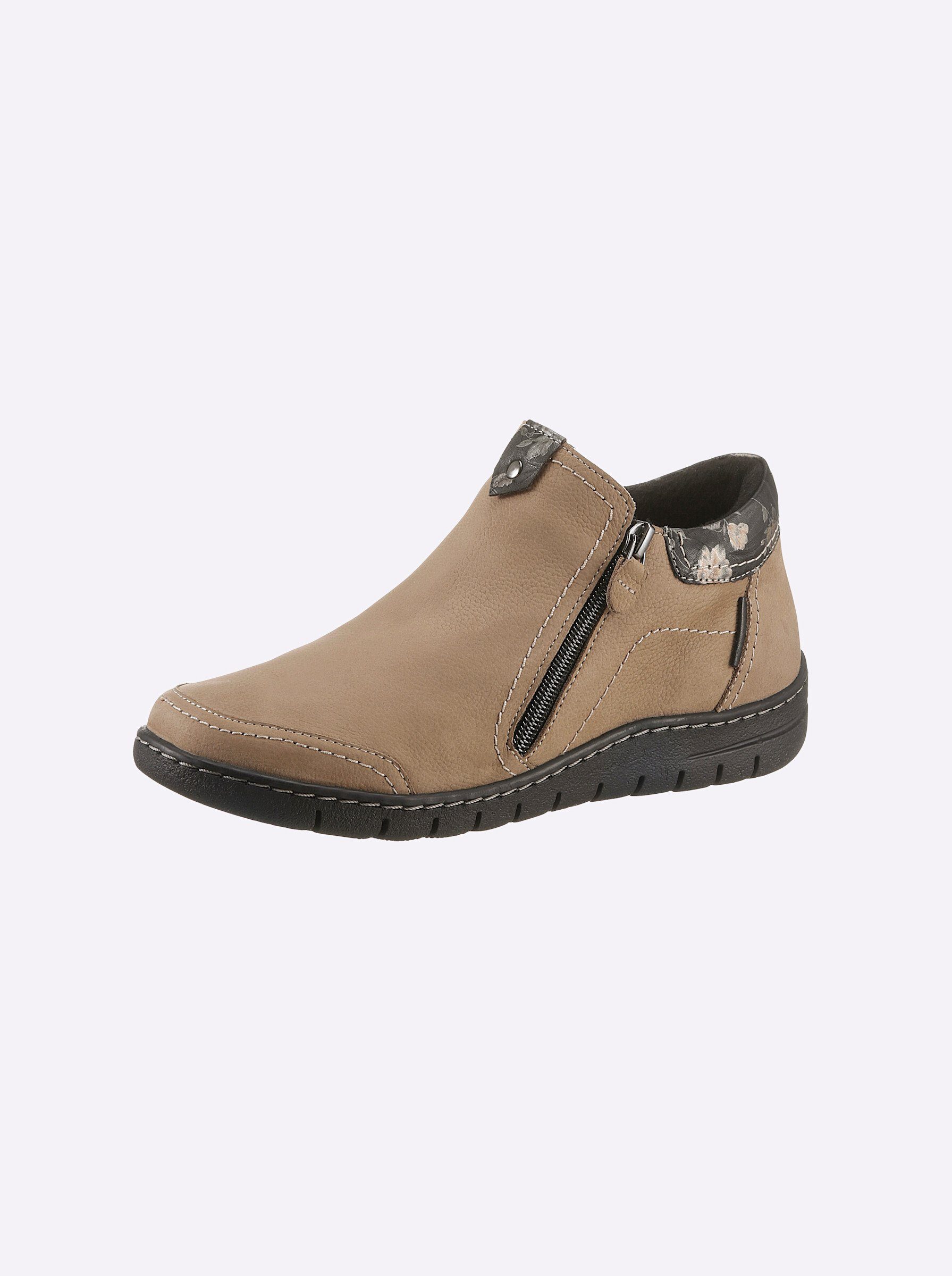 Reflexan Stiefelette Stiefelette Antishock, Flexible Laufsohle, Antirutschsohle, Stretcheinsatz