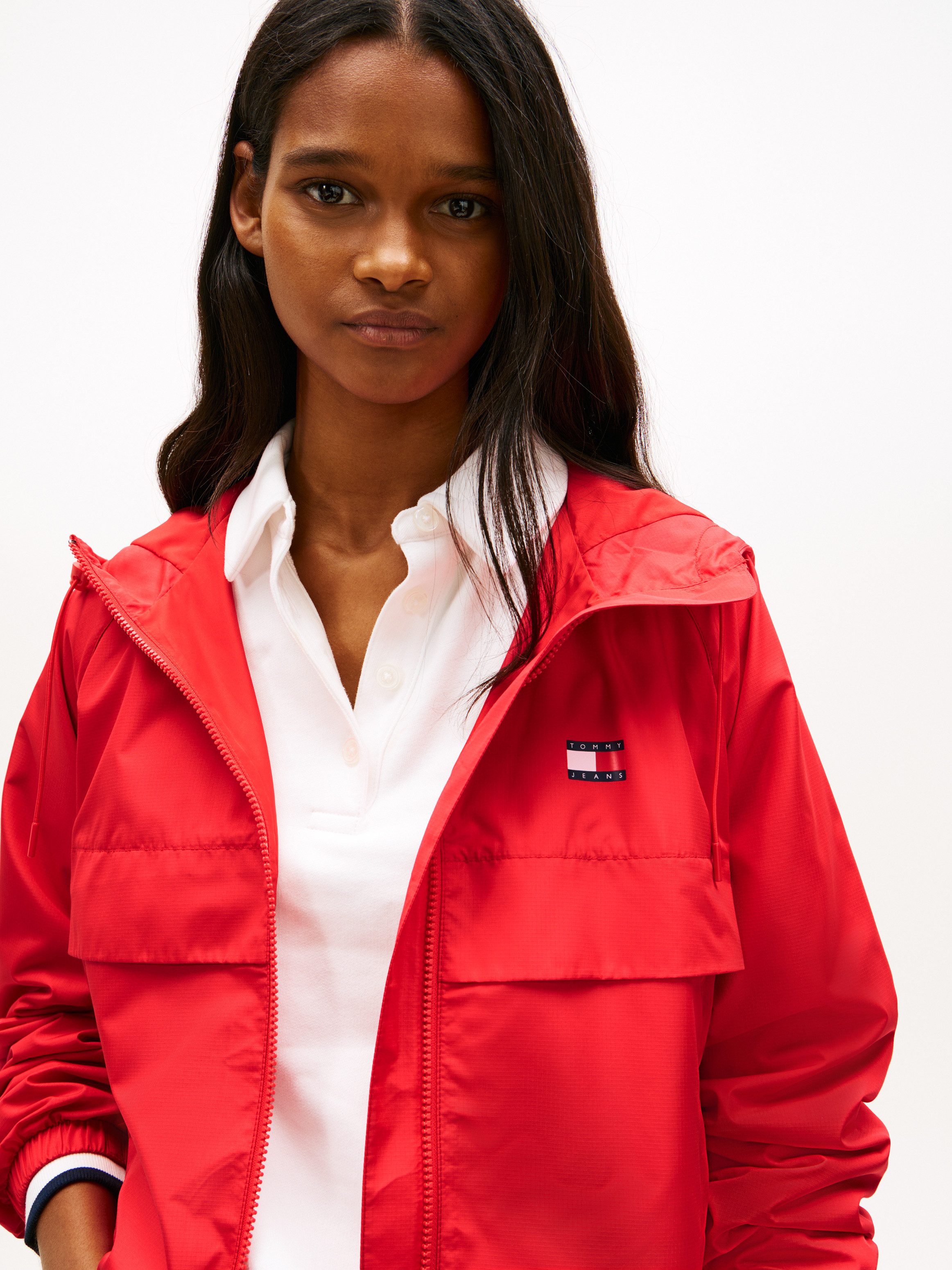 Tommy Jeans Windbreaker TJW ESSENTIAL WINDBREAKER EXT mit Logodruck