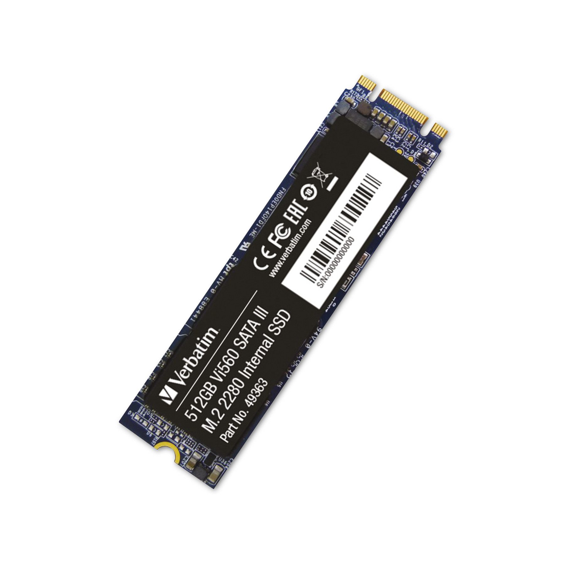 Verbatim VERBATIM M.2 SSD Vi560, 512 GB interne SSD