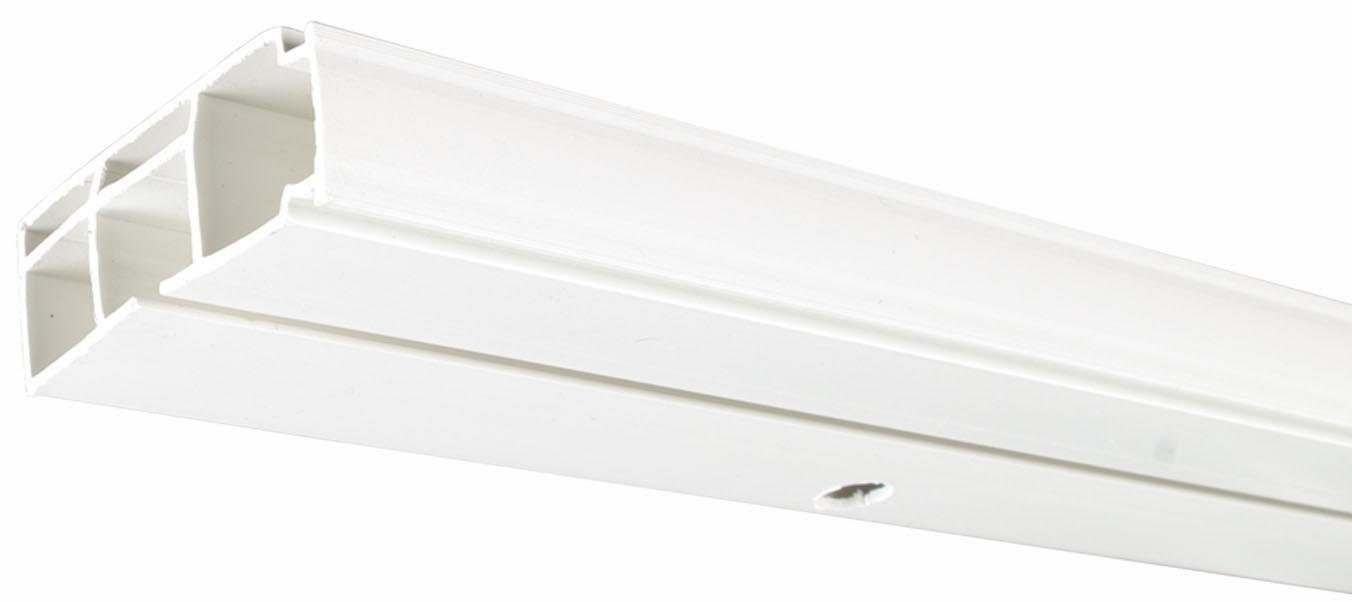 Liedeco Gardinenstange, 1-läufig, Fixmaß, verschraubt, Kunststoff günstig online kaufen