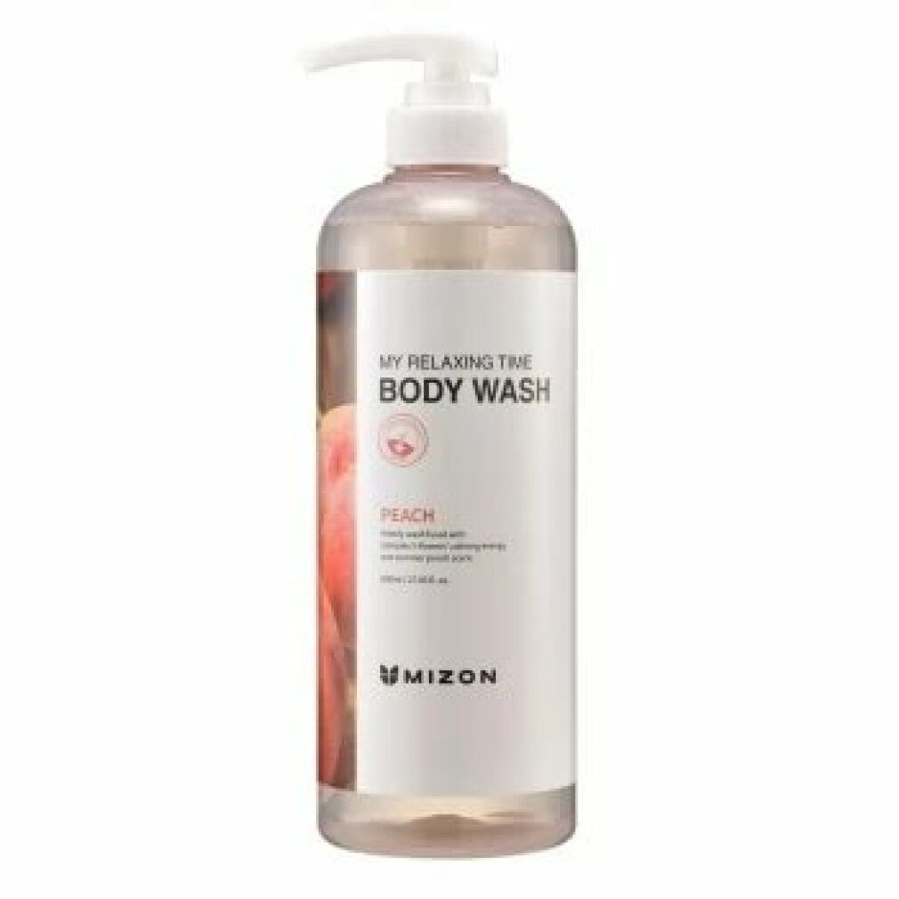 Mizon Duschgel Shower gel Peach My Relaxing Time (Body Wash) 800ml