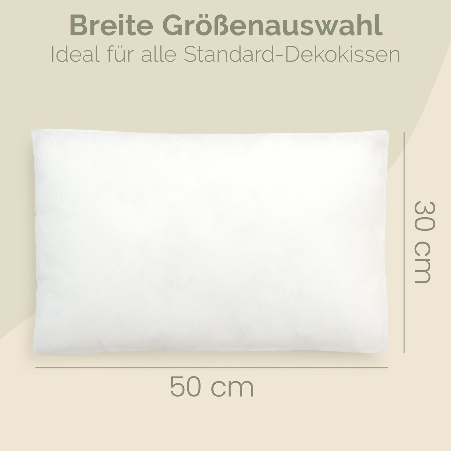 Blumtal Kissenfüllung Blumtal Kissenfüllung - Oeko-TEX zertifizierte Füllung, Füllkissen in verschiedenen Größen