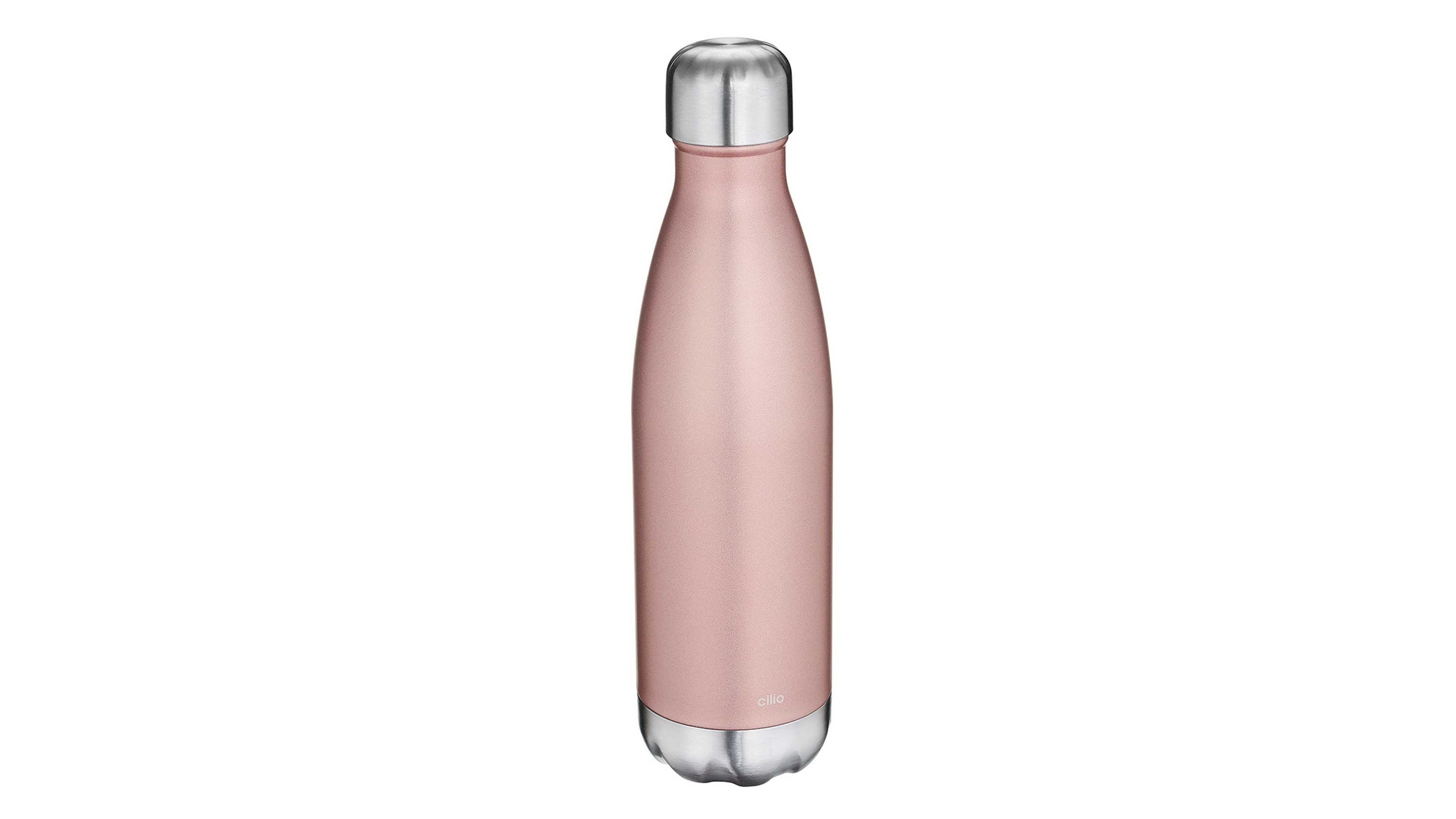 Küchenprofi Flachmann Küchenprofi Isolierflasche Edelstahl 500 ml Silber kohlensäuregeeignet, Geeignet für kohlensäurehaltigen Getränke