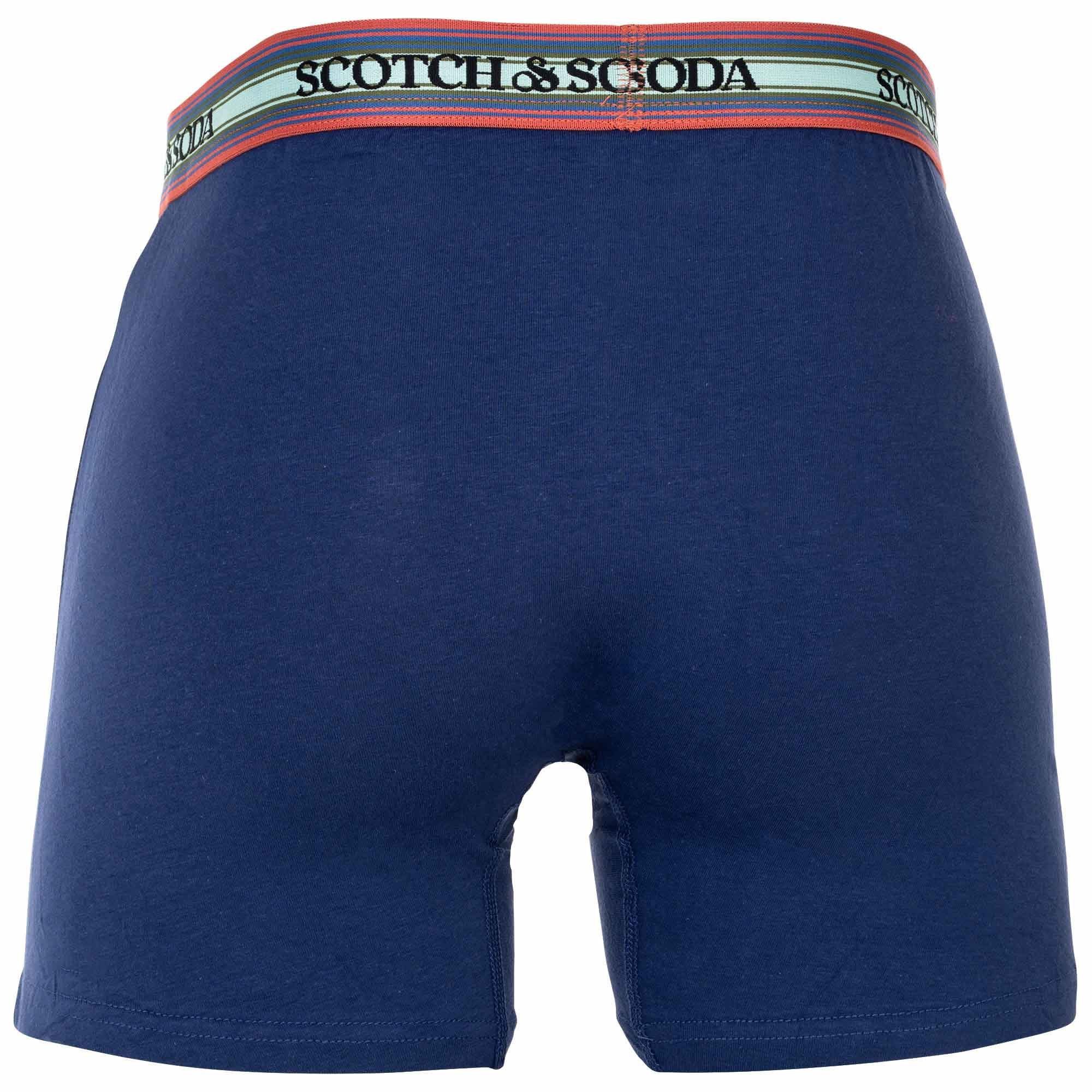 Scotch & Soda Boxer Herren Boxershort 3er Pack Baumwolle (Packung, 3er Pack)