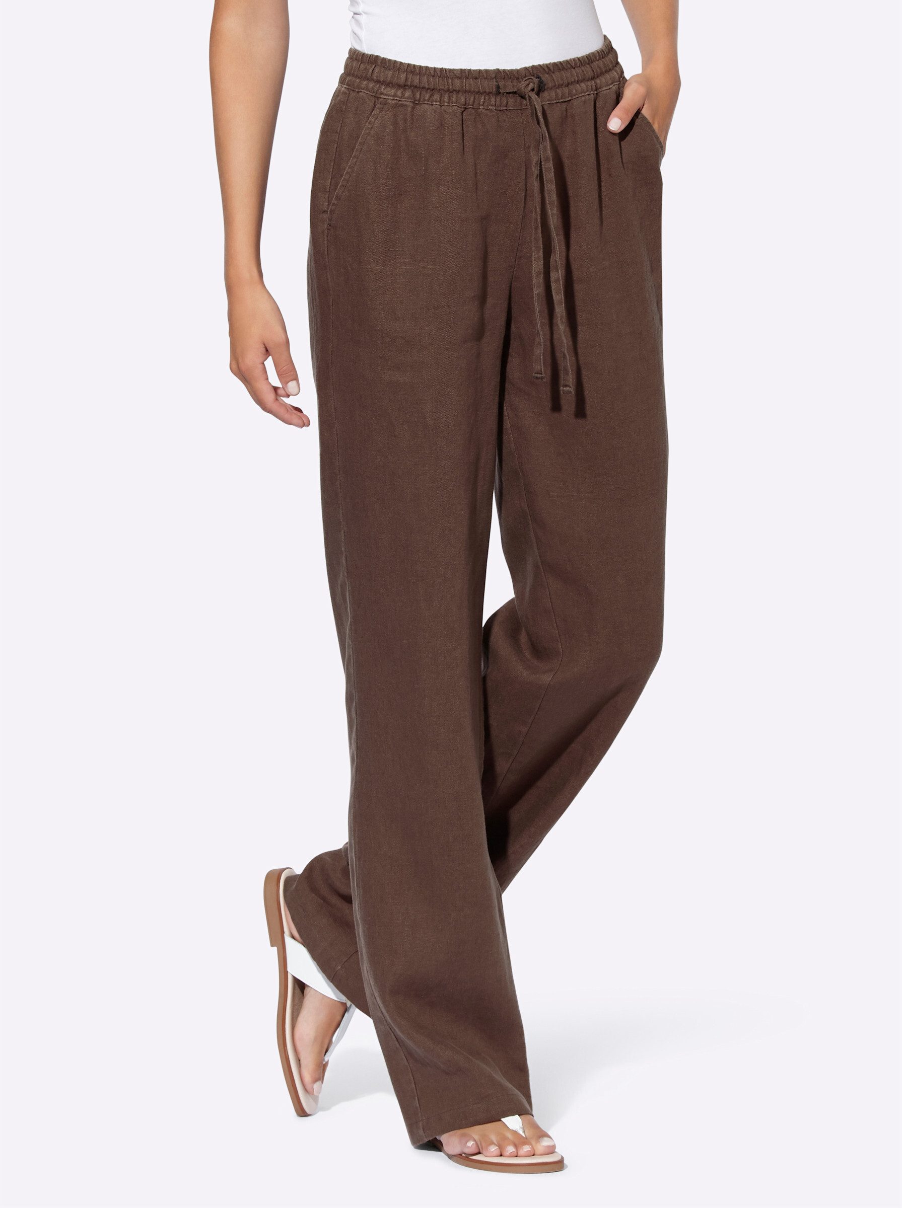 heine Jerseyhose Leinenhose . günstig online kaufen