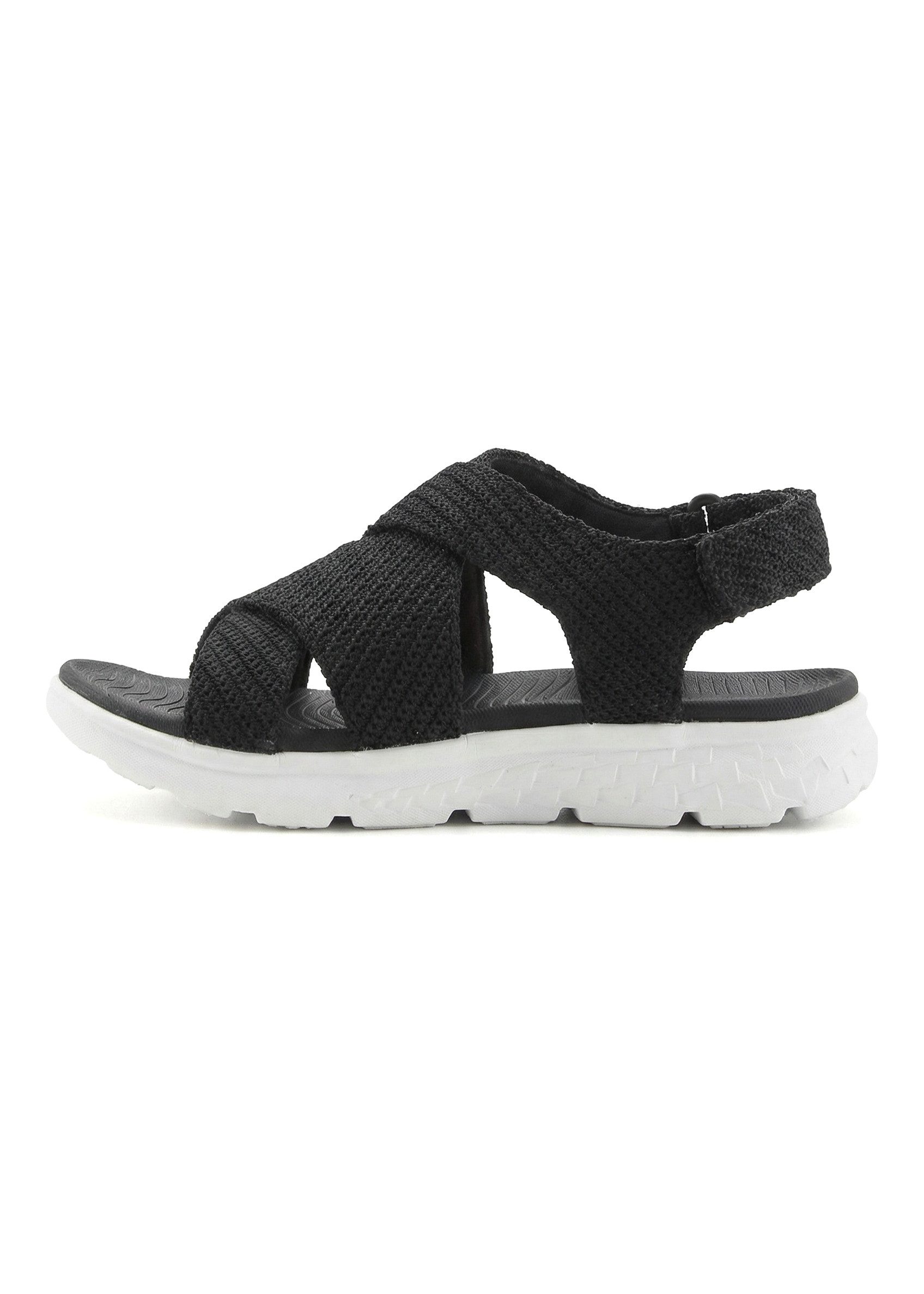 Vivance Sandalette, Sommerschuh, offener Schuh Sandale NEU mit Klettverschluss VEGAN
