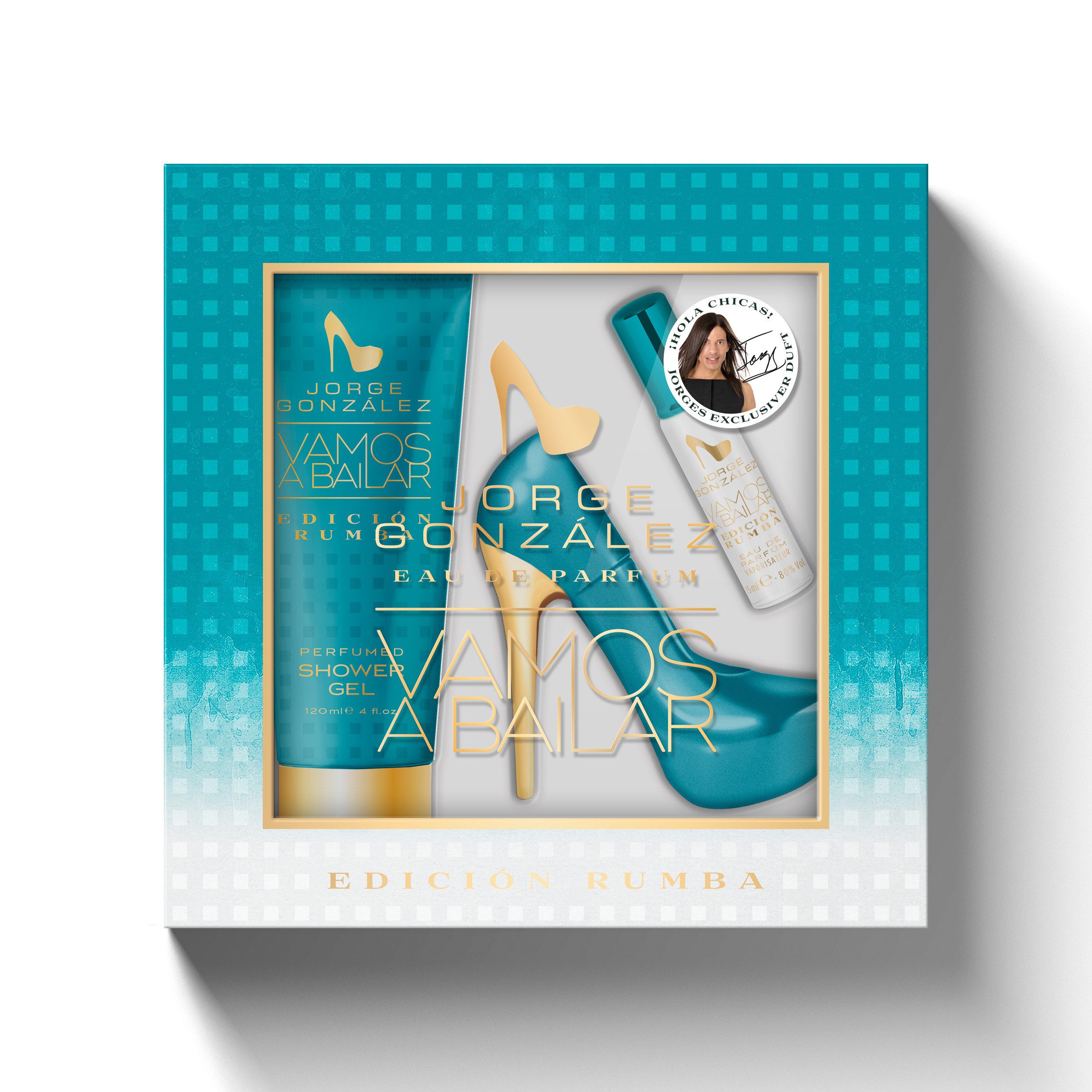 JORGE GONZÁLEZ Eau de Parfum JORGE GONZÁLEZ EDICIÓN RUMBA 3er Geschenkset – 50ml Eau de Parfum