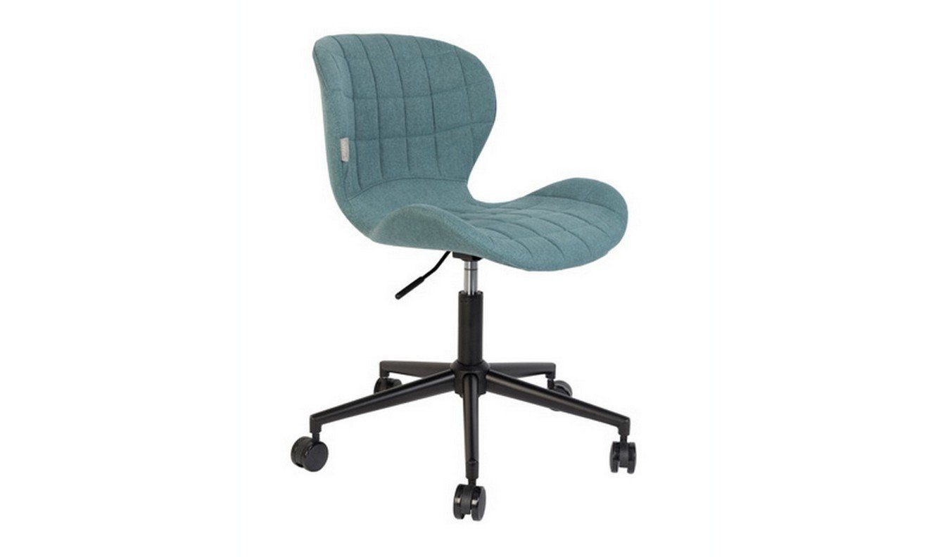 Stuhl Zuiver blau mit Drehfunktion Bürostuhl