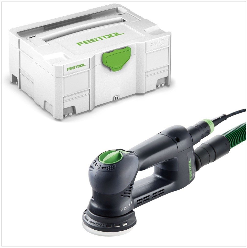 FESTOOL Exzenterschleifer RO 90 DX FEQ-Plus ROTEX Getriebe Exzenterschleifer 400W 3mm Hub
