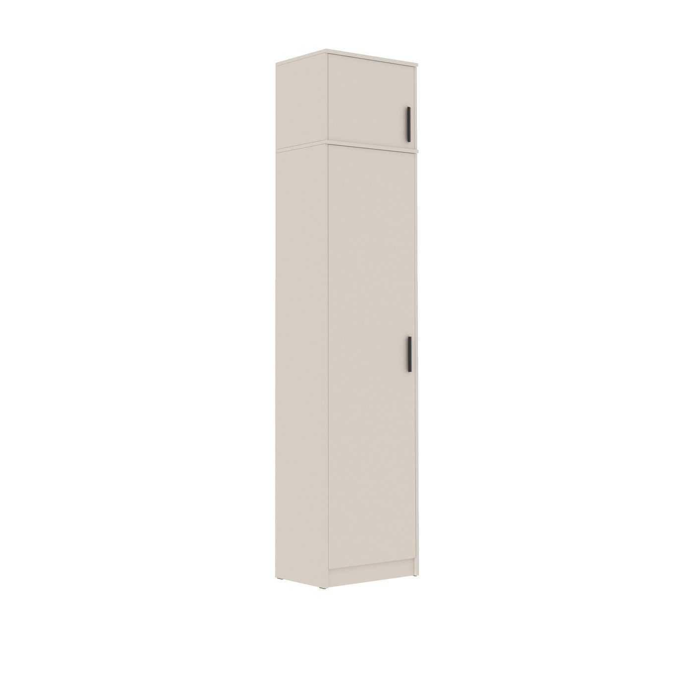 Marmex Möbel Aufsatzschrank Grant G20/G14 Garderobenschrank Drehtüren Kleiderschrank (2-St., für Jacken, Schuhe) Scharniere-Soft-Close