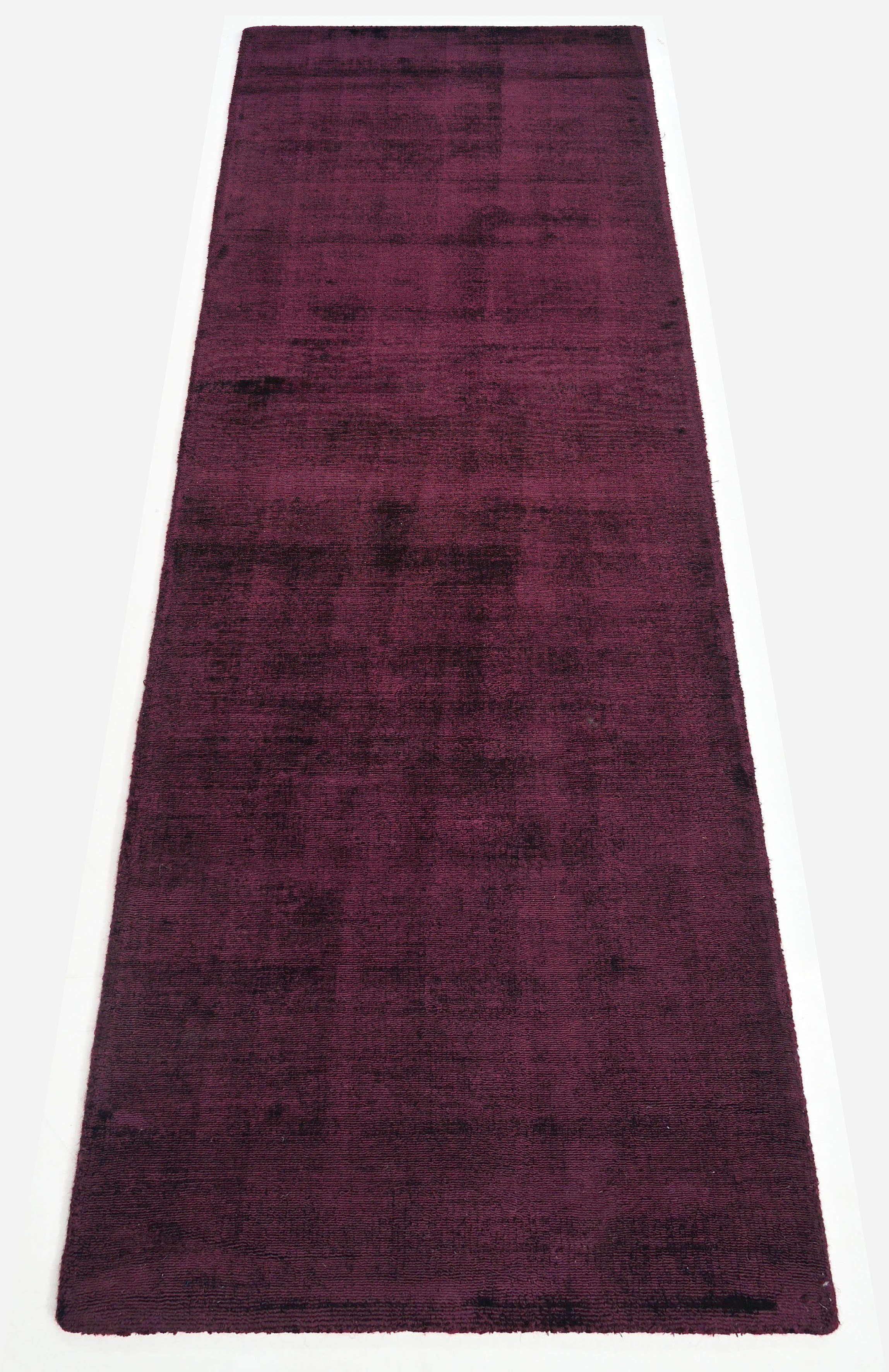 my home Läufer Shirley, handgewebter Viskose-Teppich, farblich changierend, günstig online kaufen