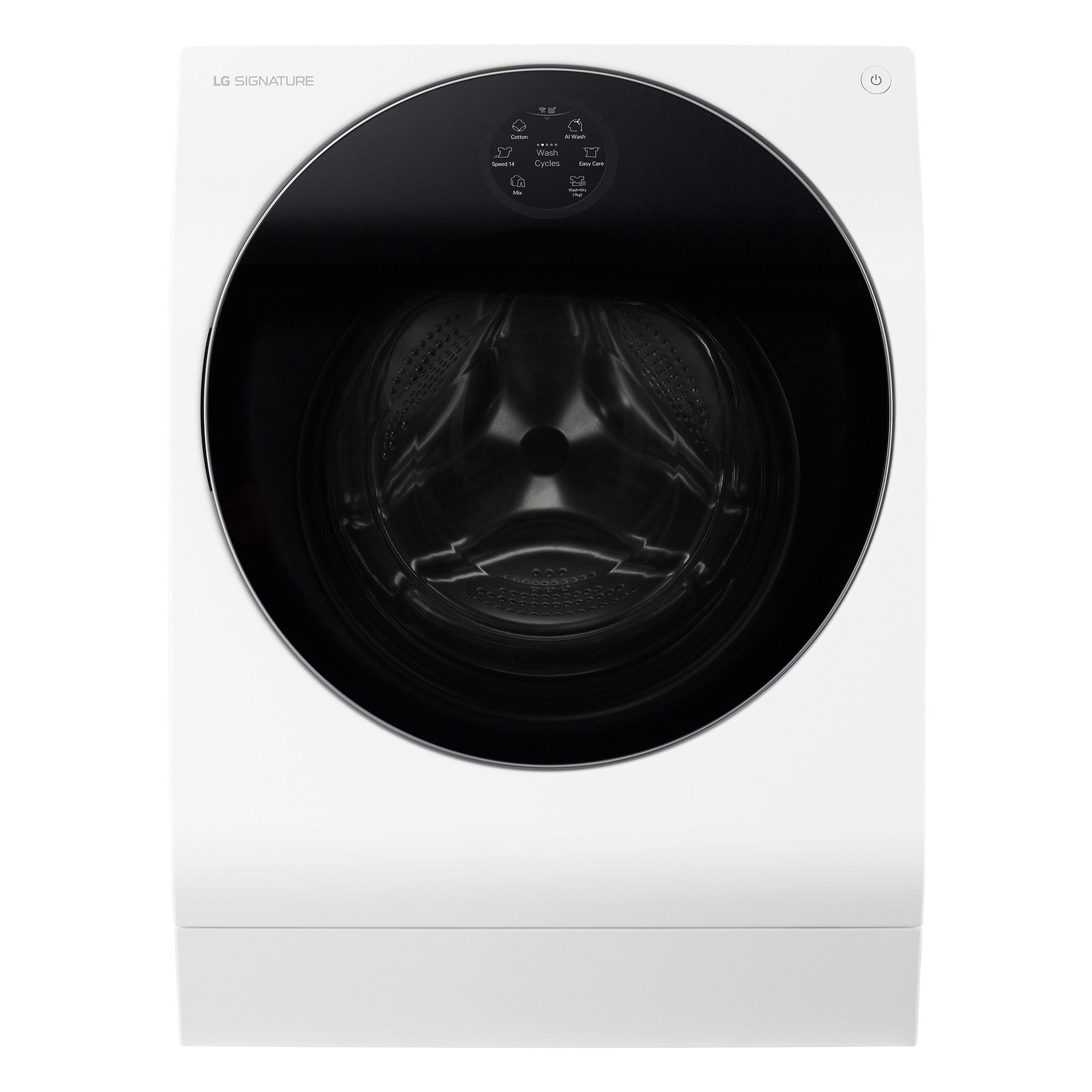 LG Waschtrockner SIGNATURE LSWD099X, 12,00 kg, 7 kg, 1600 U/min, Steam, AquaLock®, TurboWash®, ezDispense®, Dual Inverter, LCD-Display