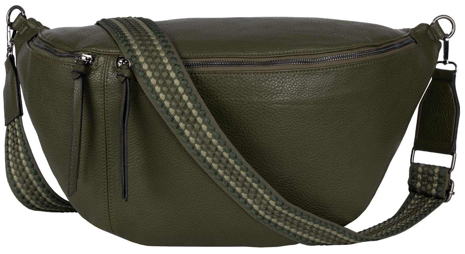 EAAKIE Gürteltasche Bauchtasche XXL Umhängetasche Crossbody-Bag günstig online kaufen