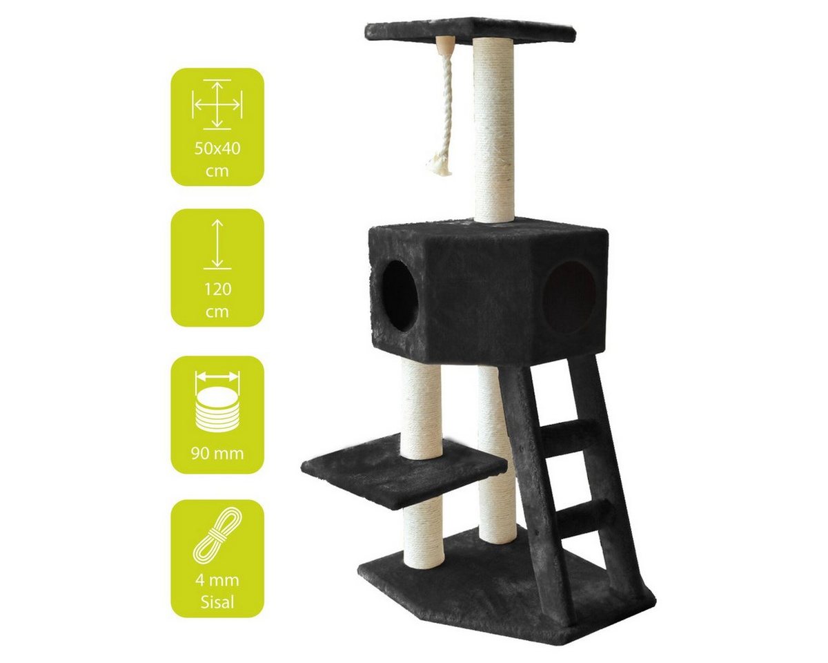 Thumbnail - Europet-Bernina Kratzbaum Kratzbaum Classic Rover schwarz