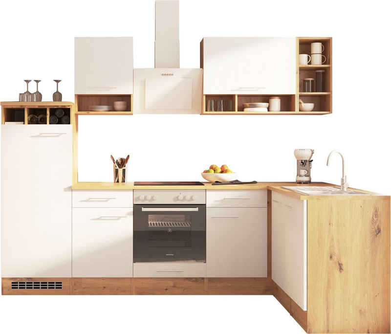 RESPEKTA Küche Hilde, Breite 280 cm, wechselseitig aufbaubar, exkl. Konfiguration für OTTO