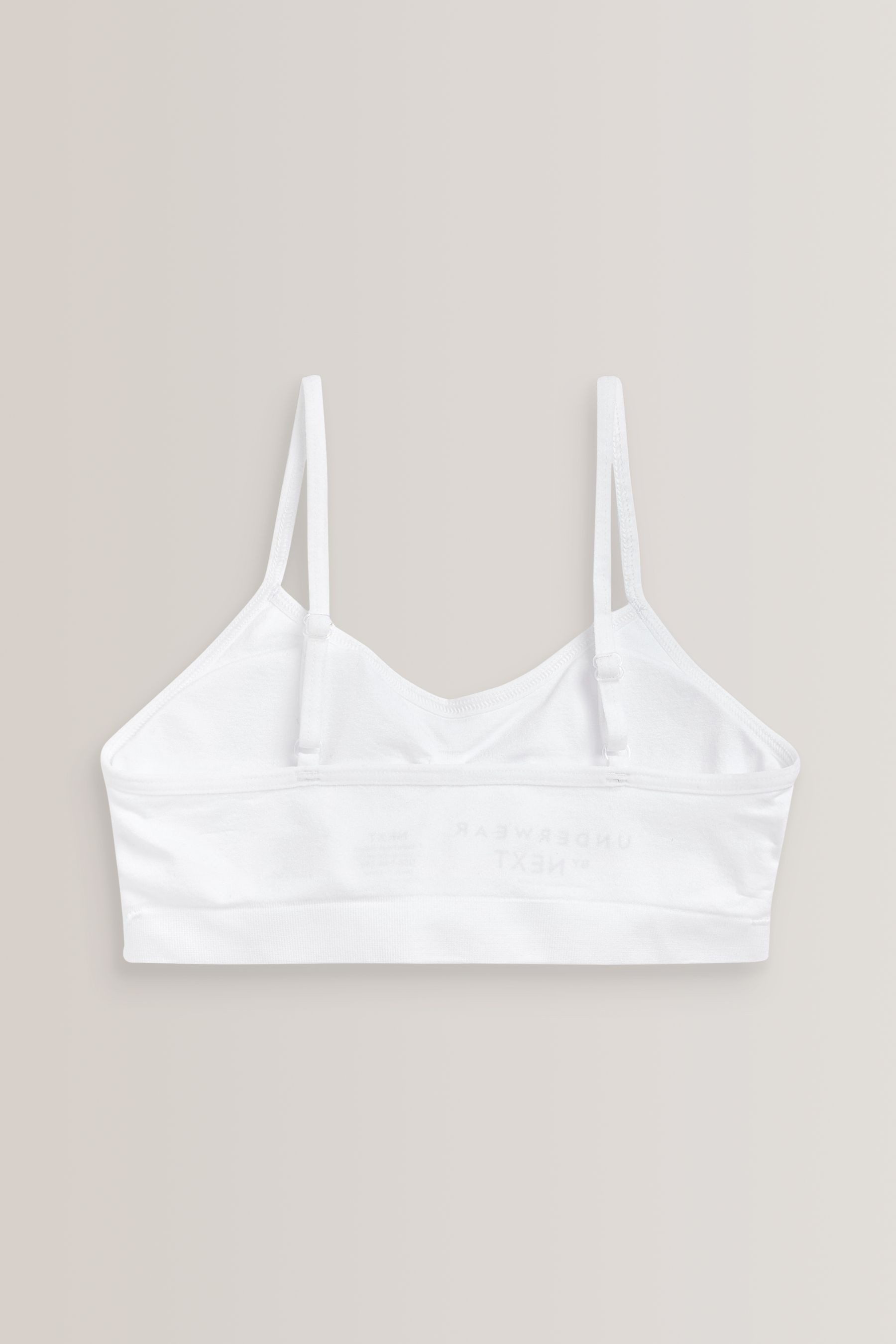 Next Crop-Top Nahtloses Kurzes Top mit Spaghettiträgern, 2 Stk. (2-tlg)