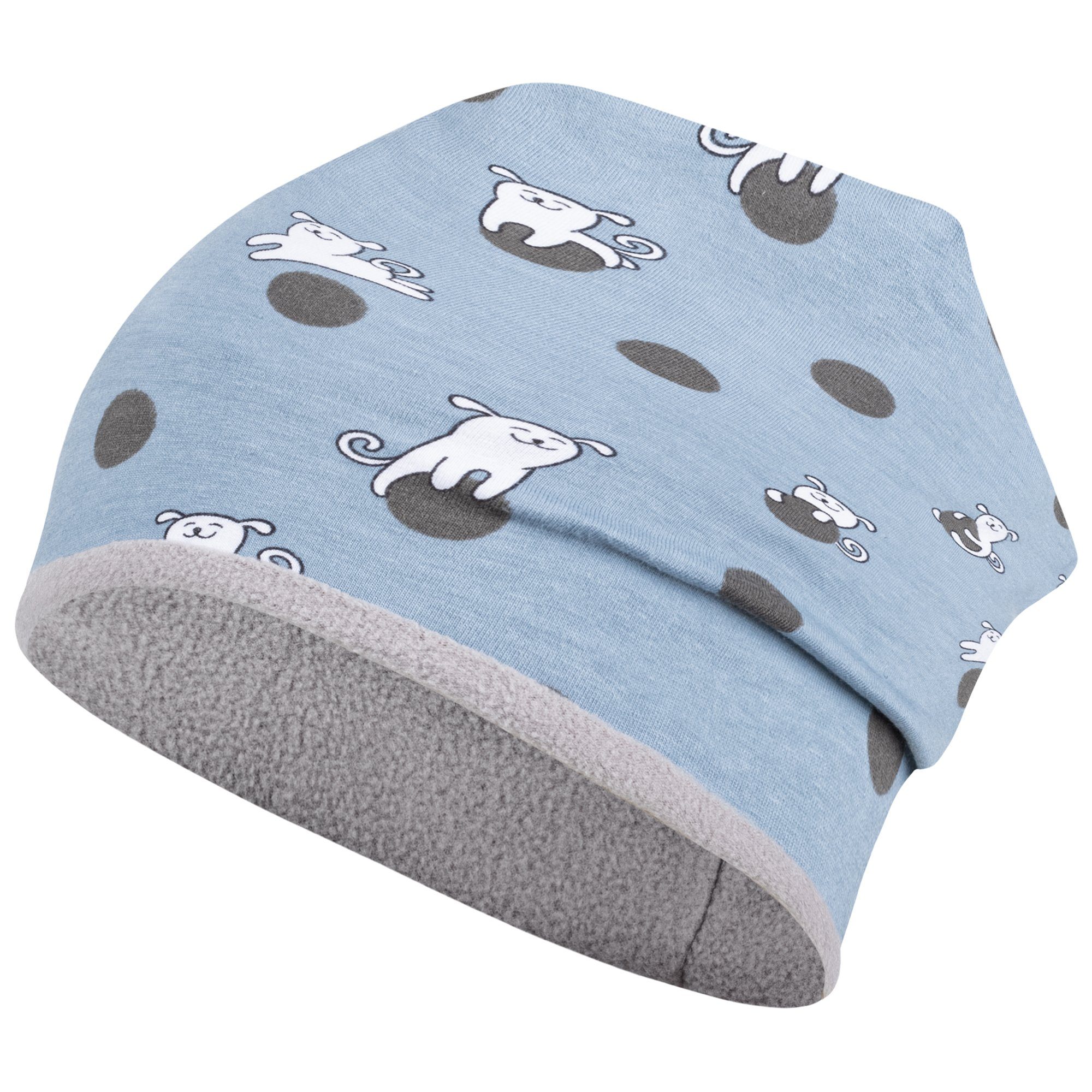 F.P.H. Maja Fleecemütze Wintermütze Kindermütze Stoffmütze