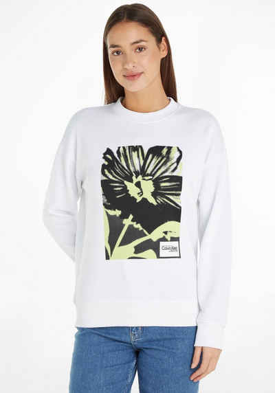 Calvin Klein Sweatshirt mit Rundhalsausschnitt