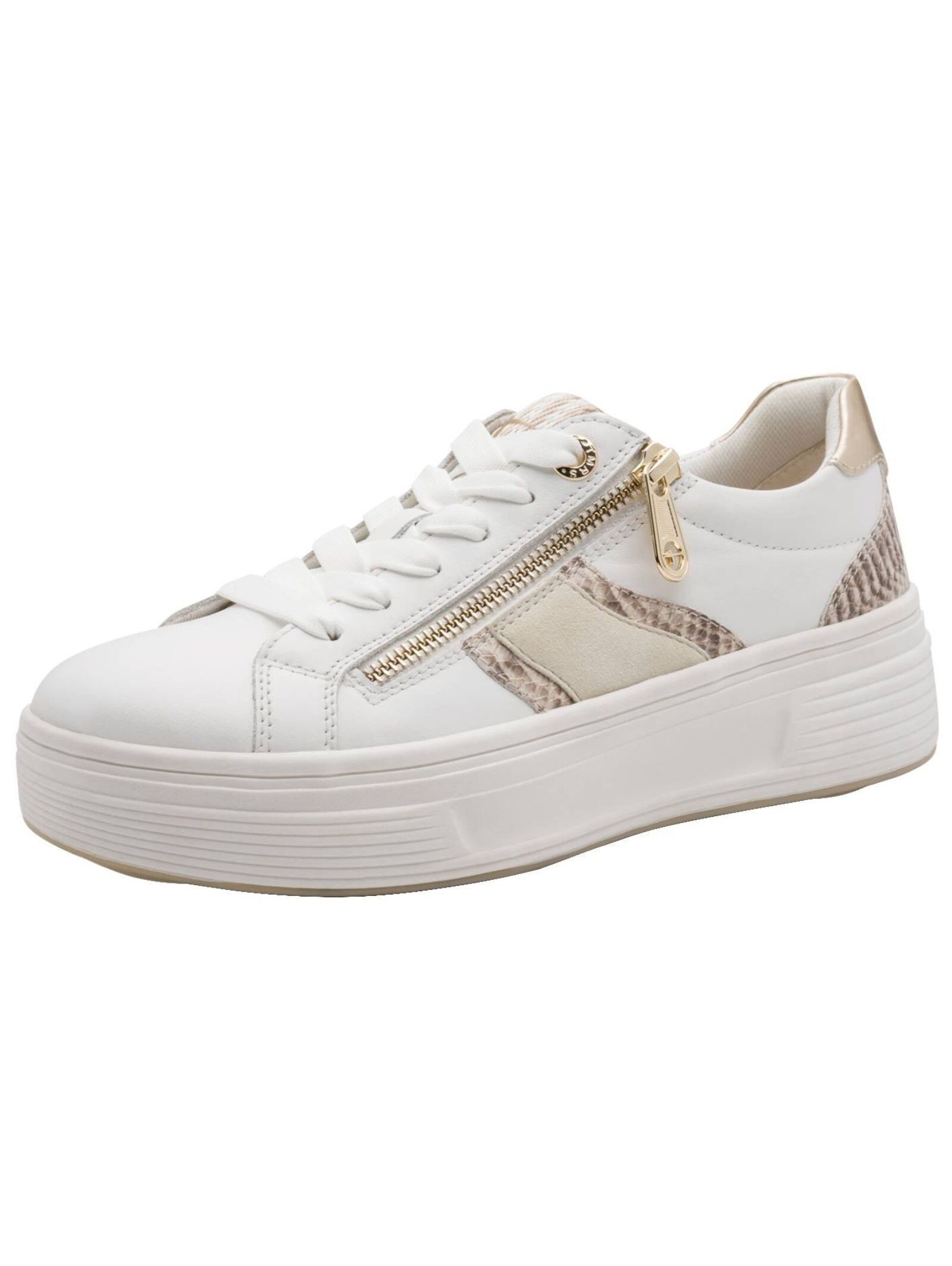 Tamaris Tamaris Sneaker Leder/Textil Plateausneaker