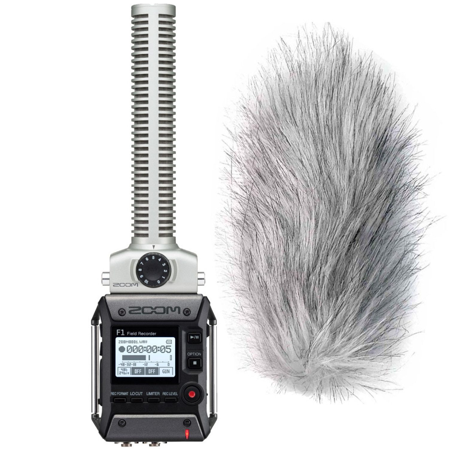 Zoom Audio Zoom F1-SP Field Recorder mit Windschutz Digitales Aufnahmegerät (mit Windschutz)