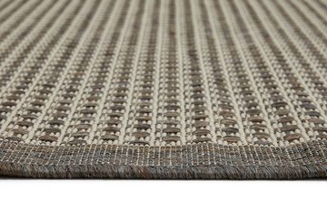 Teppich Savannah, Andiamo, rechteckig, Höhe: 5 mm, Flachgewebe, In- und Outdoor geeignet, Wohnzimmer