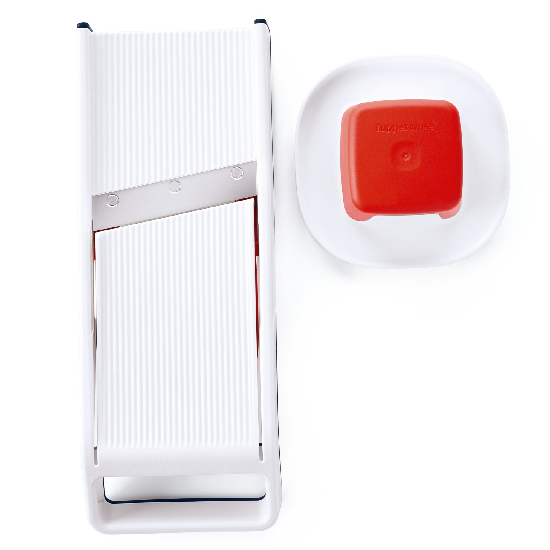 TUPPERWARE Universalhobel Tupperware Mandojunior, Gemüsehobel mit drei ...