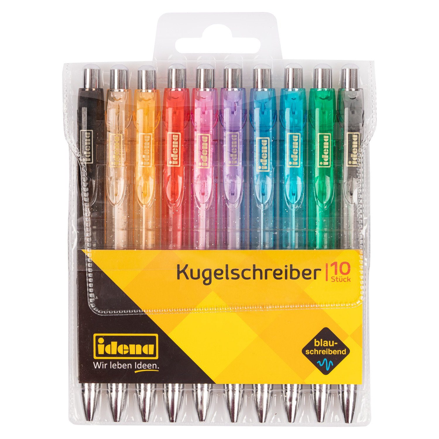 Thumbnail - Idena Kugelschreiber Idena 500275 - Kugelschreiber, 10 Stück, blauschreibend