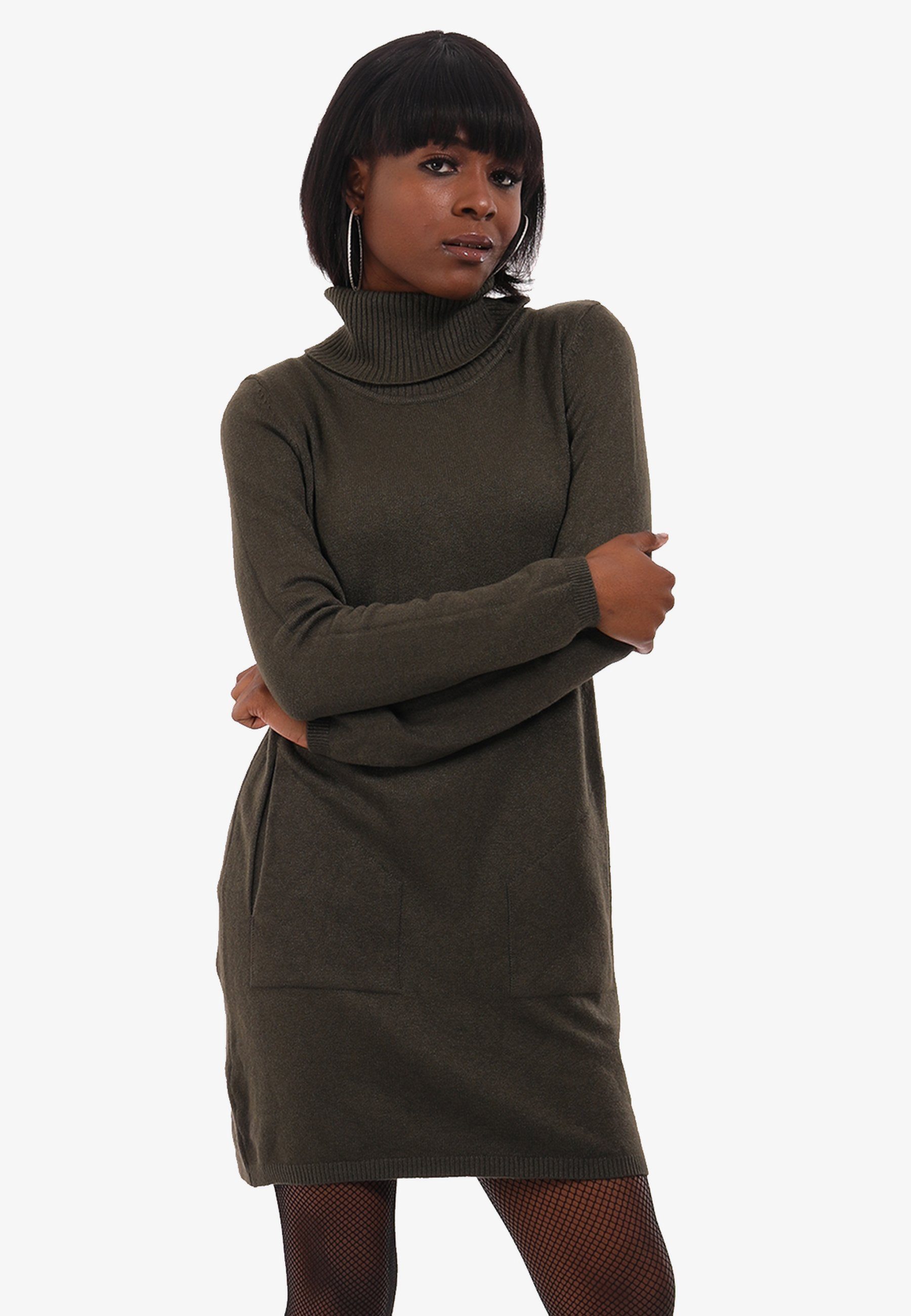 YC Fashion & Style Strickkleid Figurbetontes günstig online kaufen