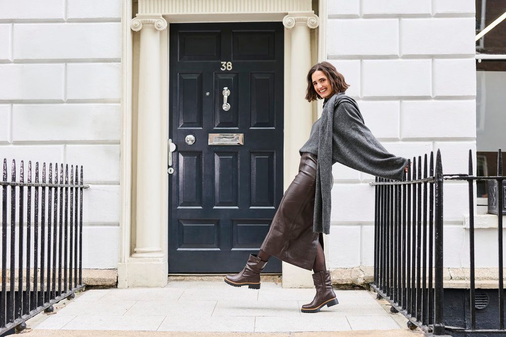 Rieker Winterstiefelette Boots mit Innenreißverschluss und Profilsohle – Bild 4 von 5