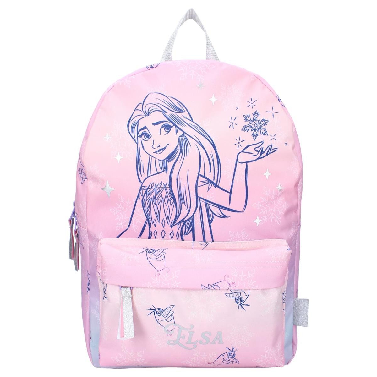 Vadobag Kinderrucksack Die Eiskönigin Frozen II Glowing Lights (1-tlg), 10 Liter
