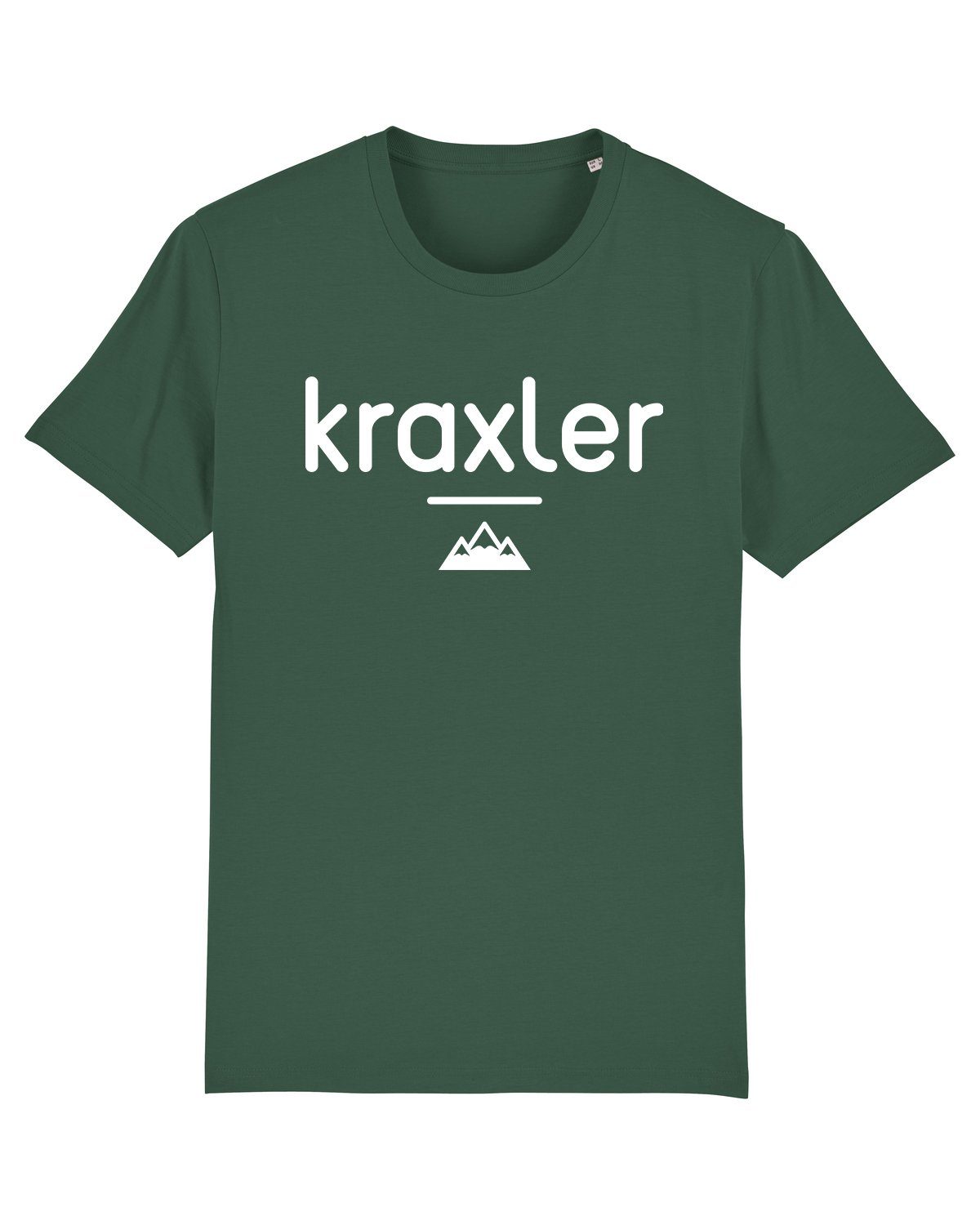 wat? Apparel Print-Shirt Kraxler (1-tlg) flaschengrün