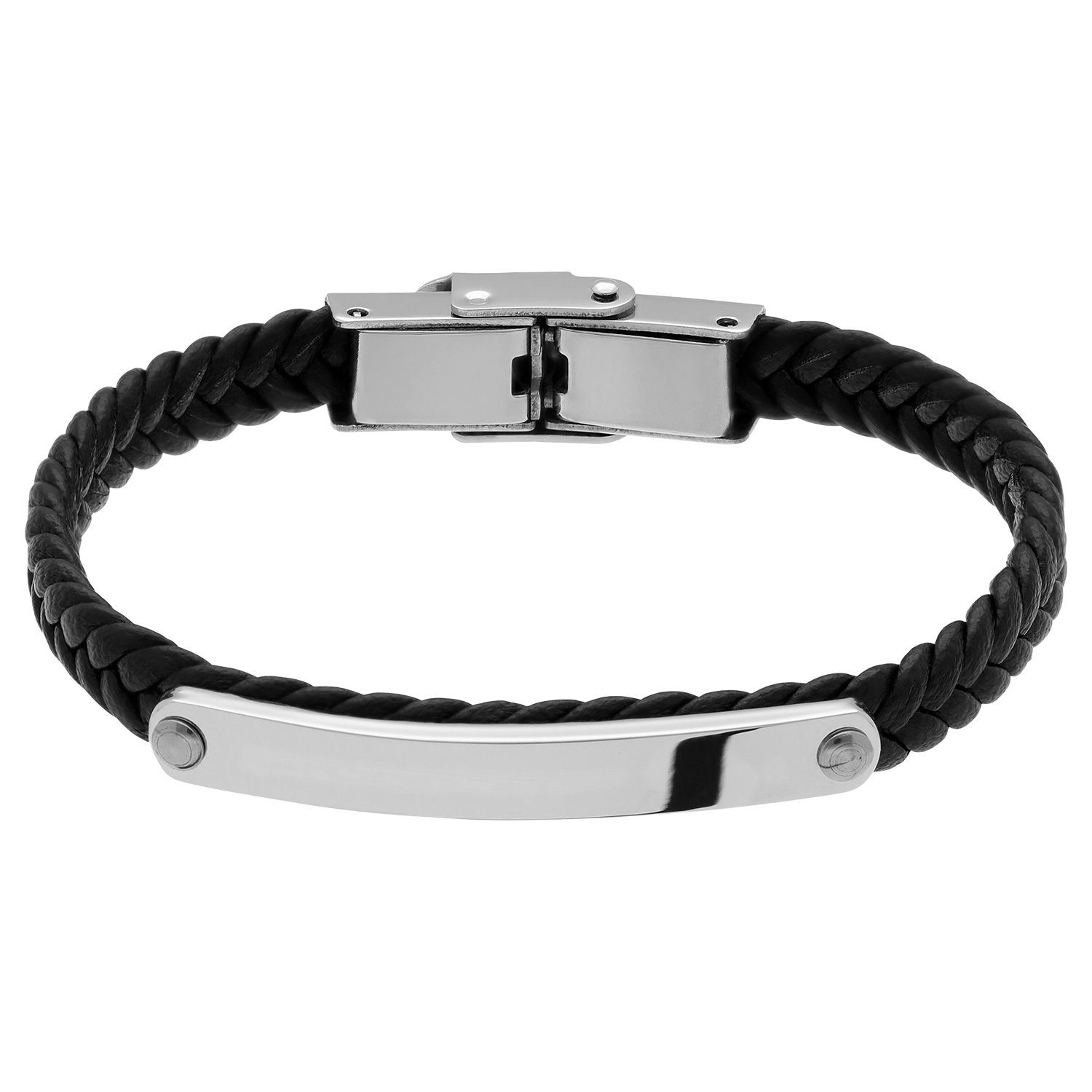 LUCARDI Armband mit Gravur Armband - Stahl - Silber - Kinder
