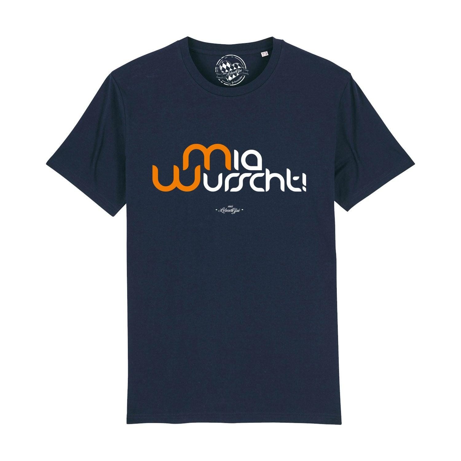 T-Shirt Herren T-Shirt "Mia Wurscht!"
