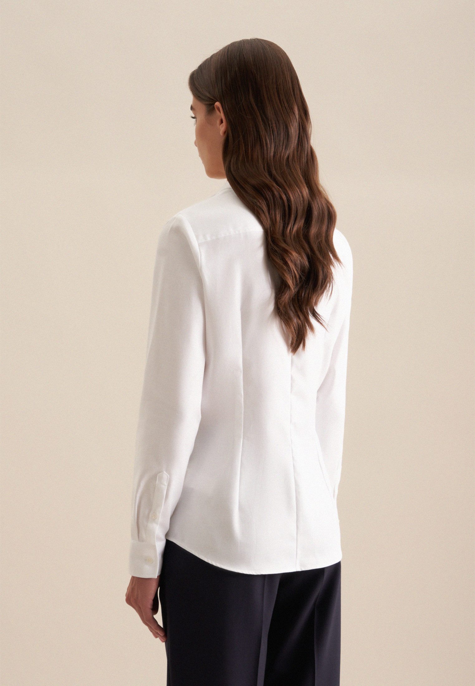 seidensticker Hemdbluse, 1/1 Uni günstig online kaufen