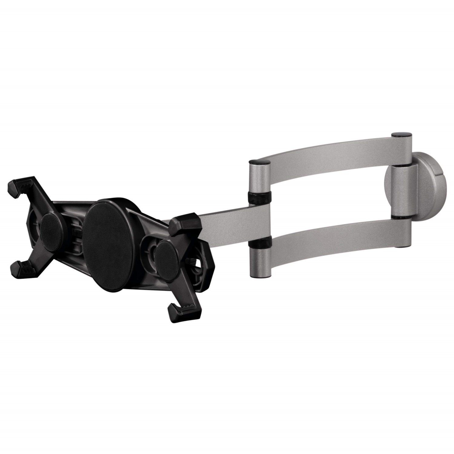 Hama Tablet-Halterung Alu Universal Tablet Wandhalterung Wandhalter, (bis 11 Zoll, 1x Aluminium Halterung, Aluminium Halter drehbar für Tablet iPad von 7" bis 1 – Bild 3 von 5