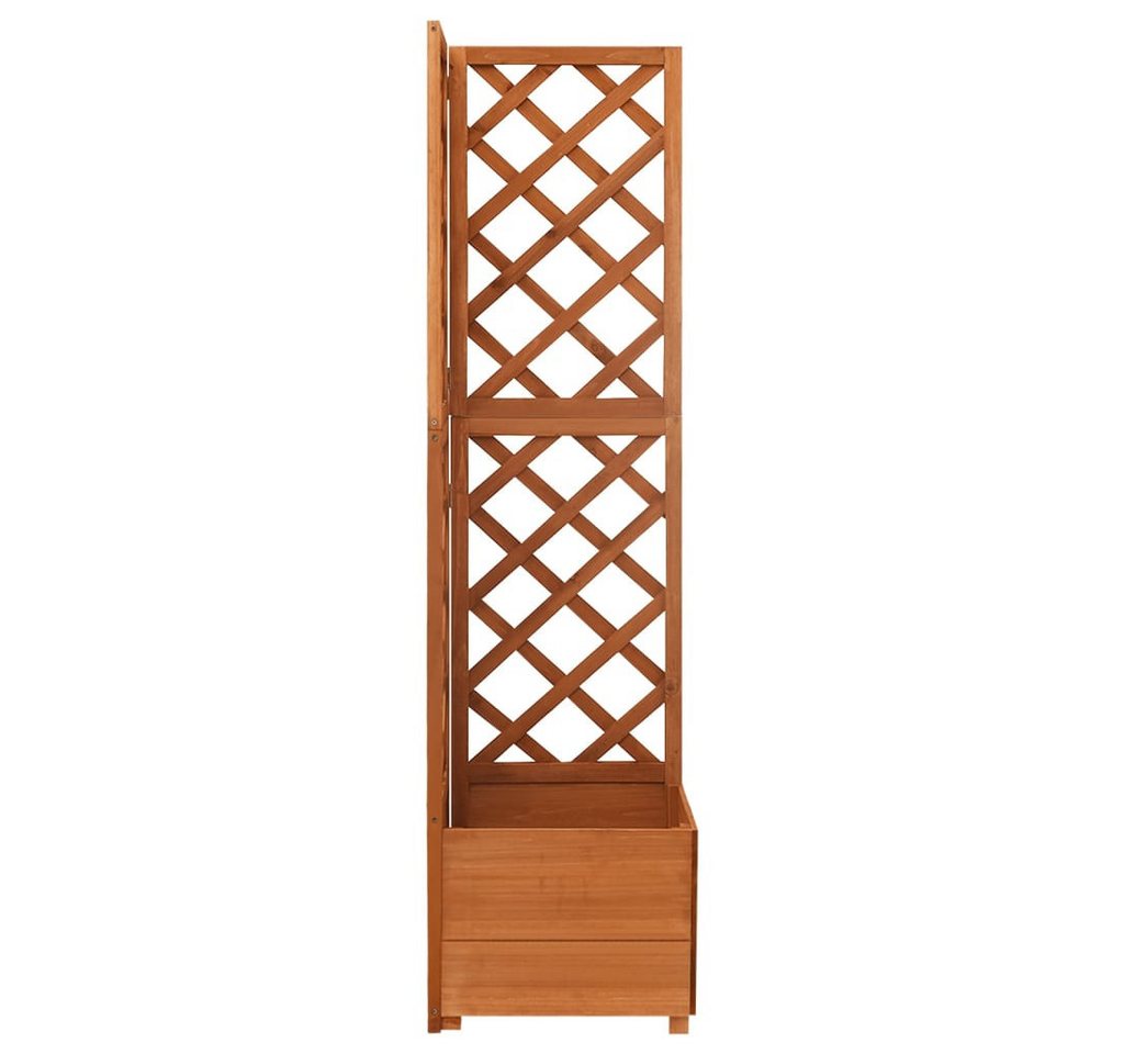 Thumbnail - DOTMALL Spalier Eck-Spalier mit Pflanzkasten 40x40x150cm Massivholz Tanne
