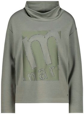 Monari Sweatshirt mit Glitzernieten