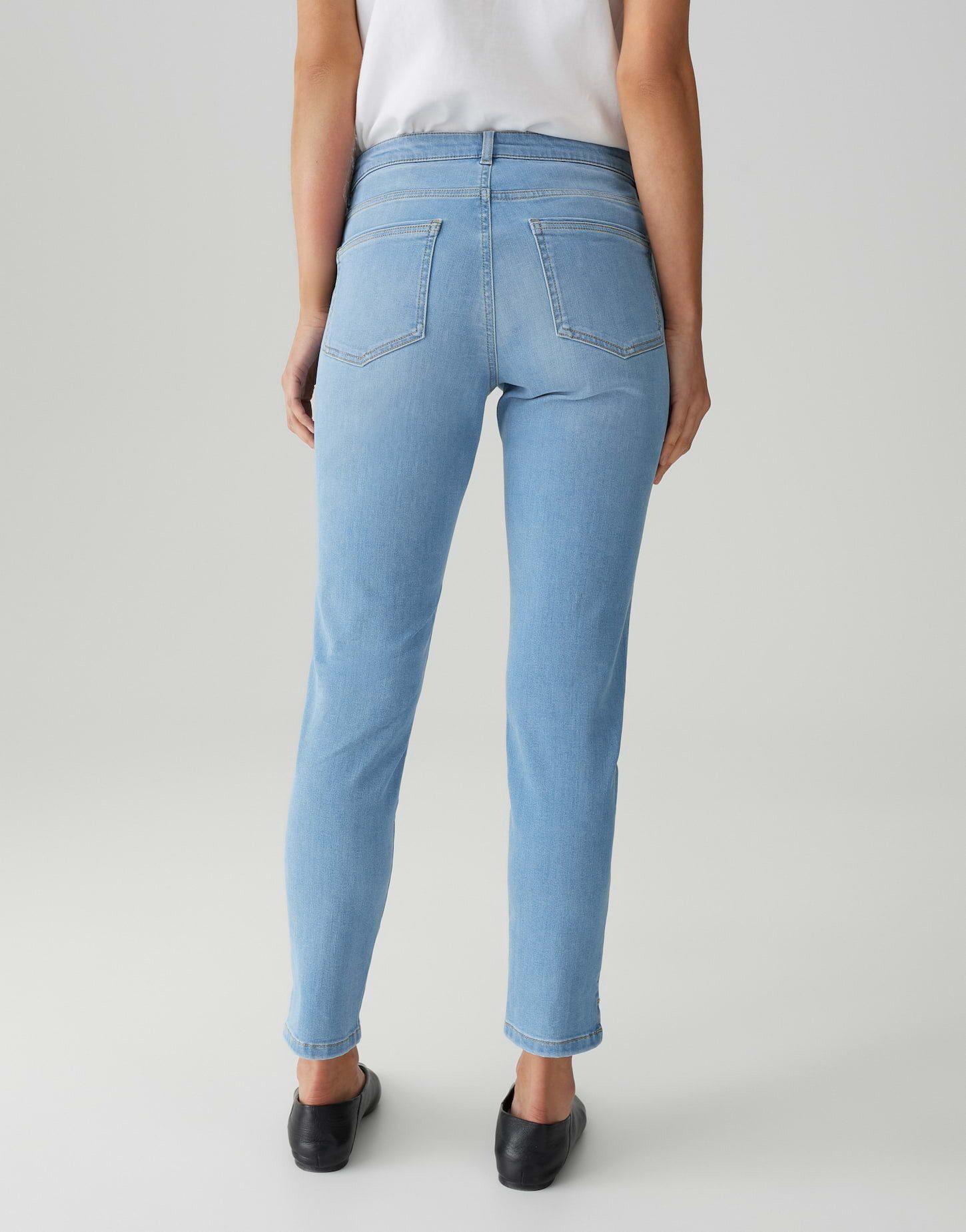 OPUS PANTS Skinny-fit-Jeans ENJA BRIGHT mit Power Stretch