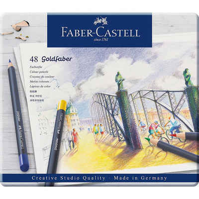Faber-Castell Buntstift Buntstifte Goldfaber, 48 Farben