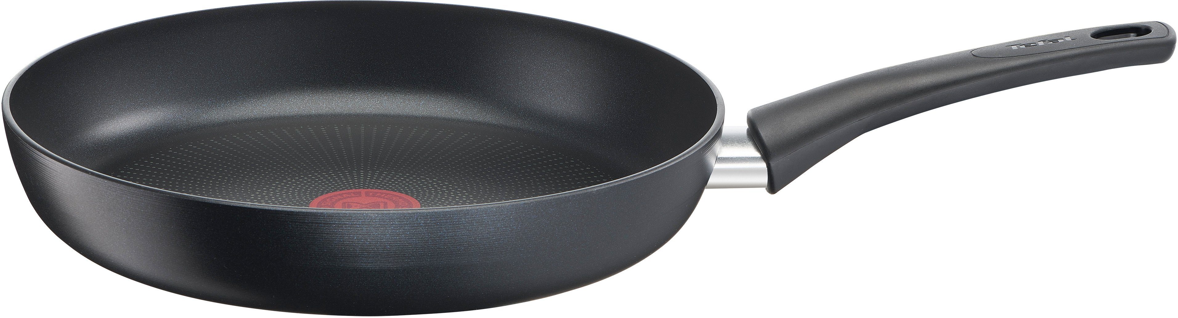 Tefal Bratpfanne Ultimate On Induktion, Thermo-Signal bei idealer Brattemperatur, Aluminium (1-tlg), Titanium Antihaftbeschichtung, für alle Herdarten geeignet