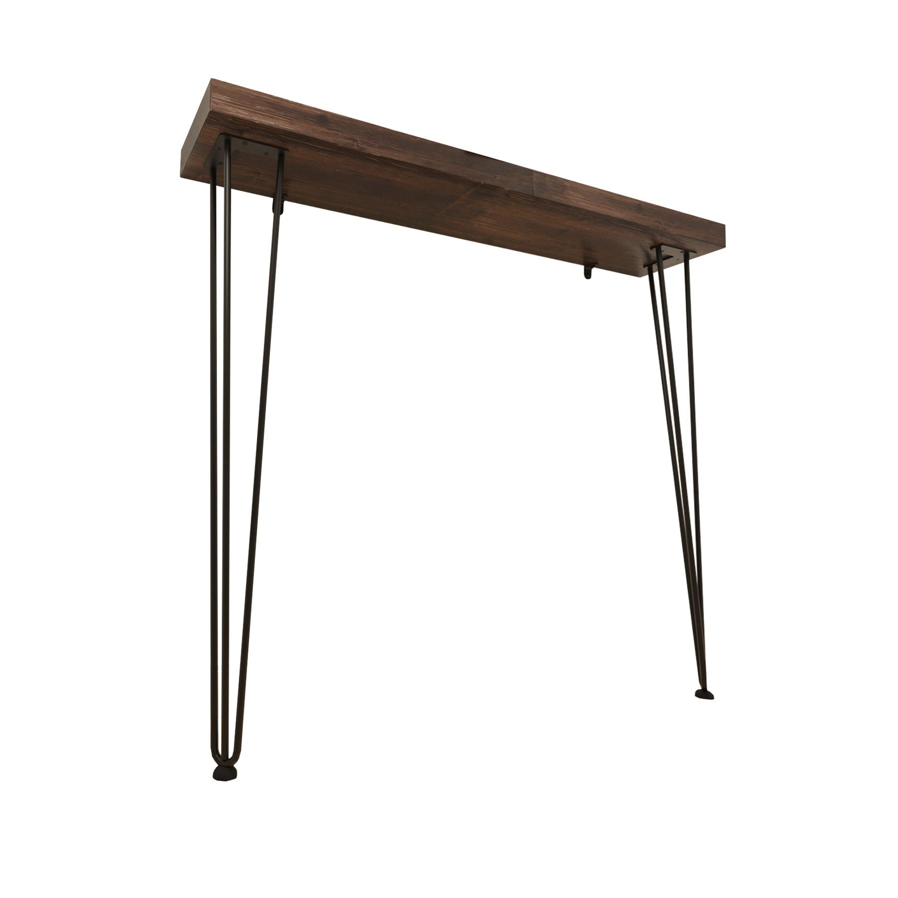 HEVVA Konsolentisch Konsolentisch LUGANO mit Massivholzplatte - Tischbeine günstig online kaufen