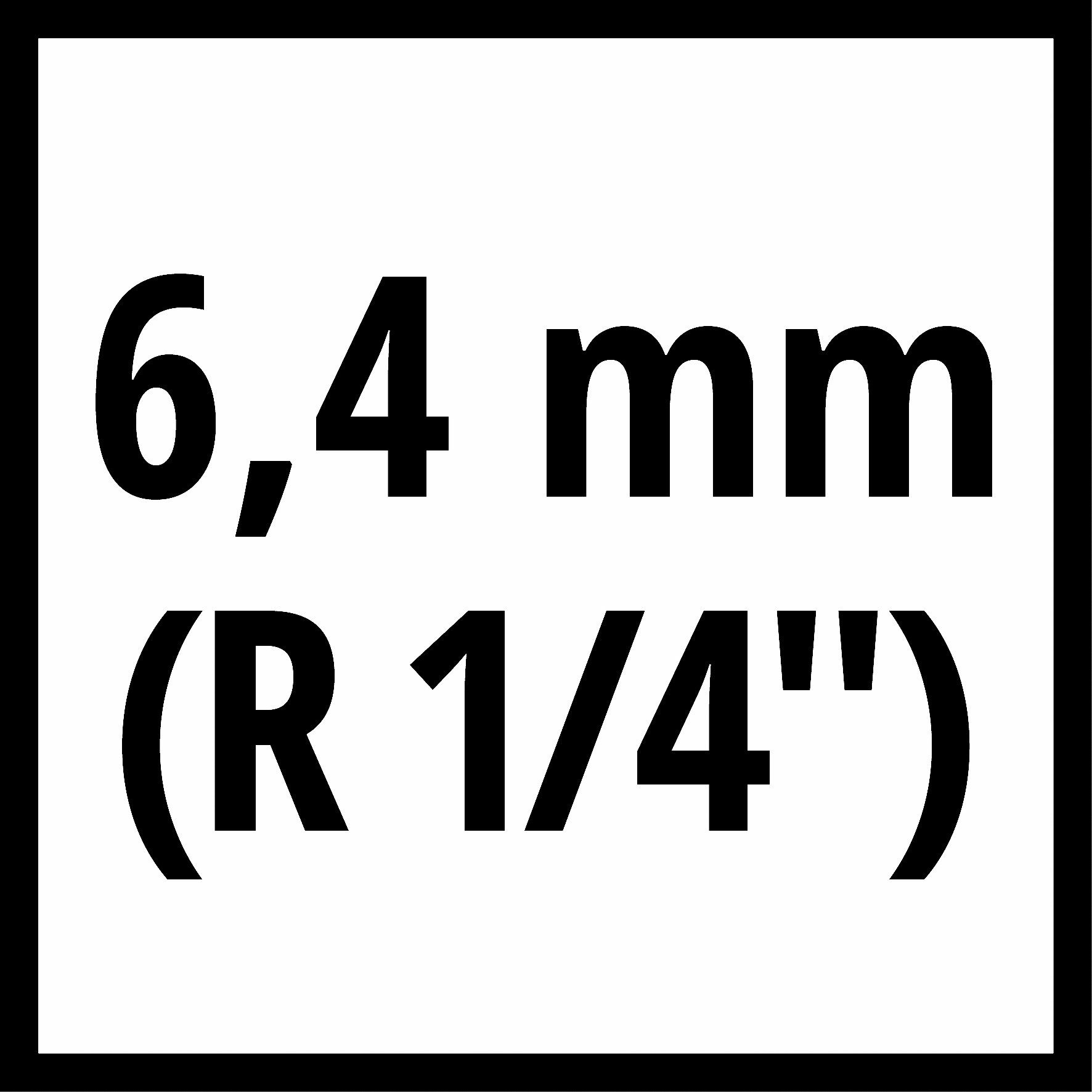 Einhell Druckminderer Filterdruckminderer R an Kompressoren Anschluss zum 1/4''