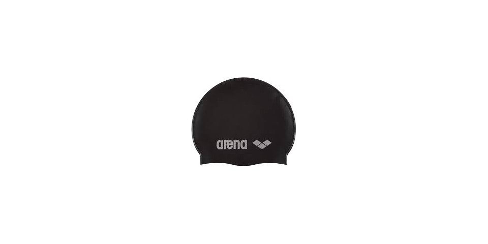 Arena Duschhaube CLASSIC SILICONE BLACK SILVER günstig online kaufen
