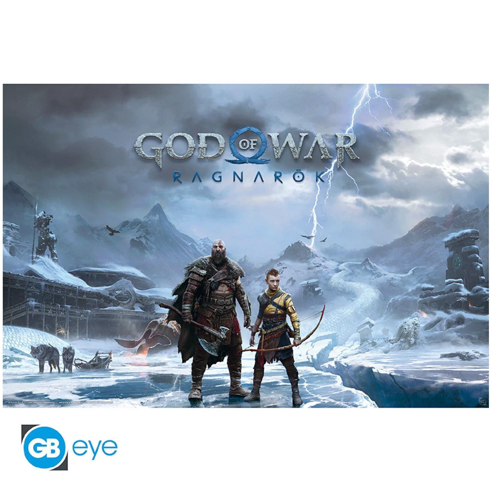 ABYstyle Poster GOD OF WAR - Poster Maxi 91cmx51cm - Key Art