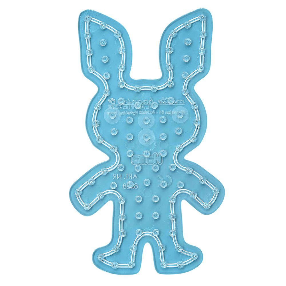 Hama Bügelperlen Hama Maxi-Stiftplatte Kaninchen, transparent