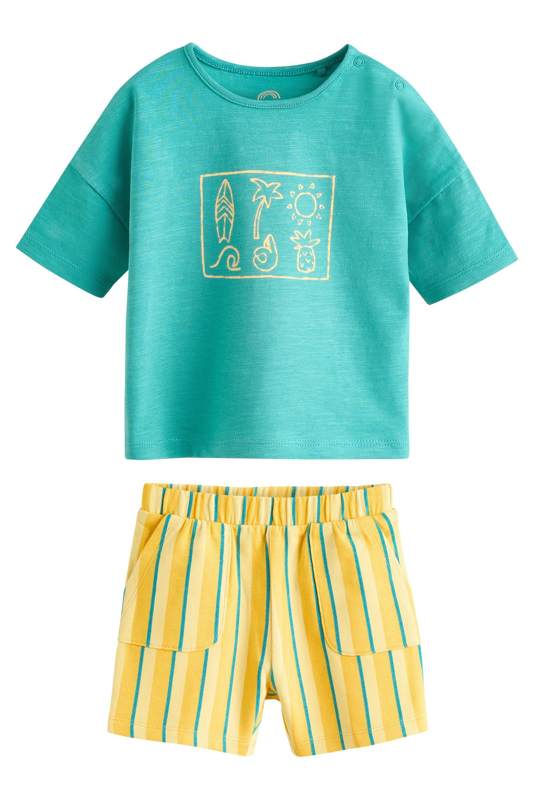 Shirt & Shorts Baby T-Shirt & Shorts im Set