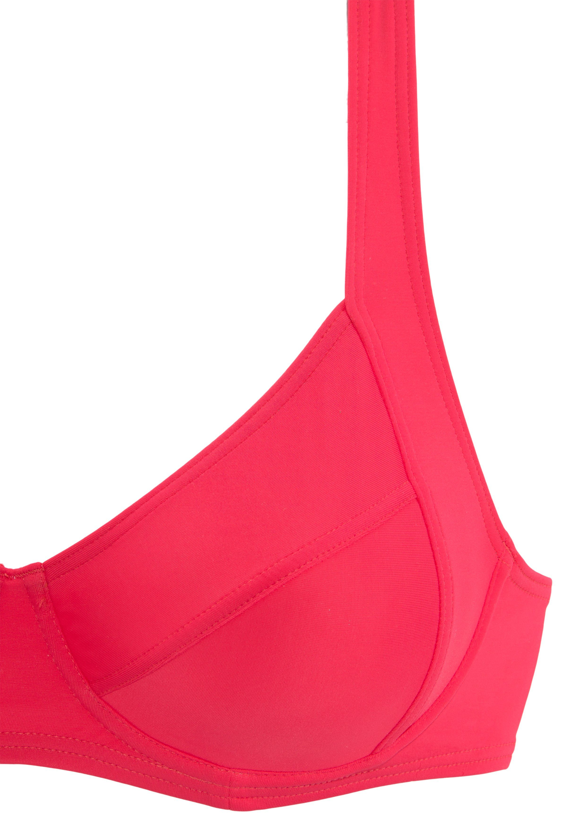 Vivance by Lascana Bügel-Bikini mit goldfarbenen Zierknöpfen – Bild 3 von 4